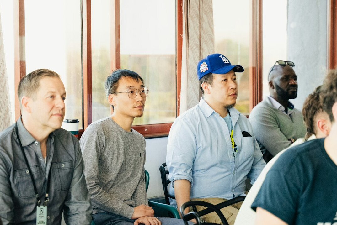 group discussion in workshop