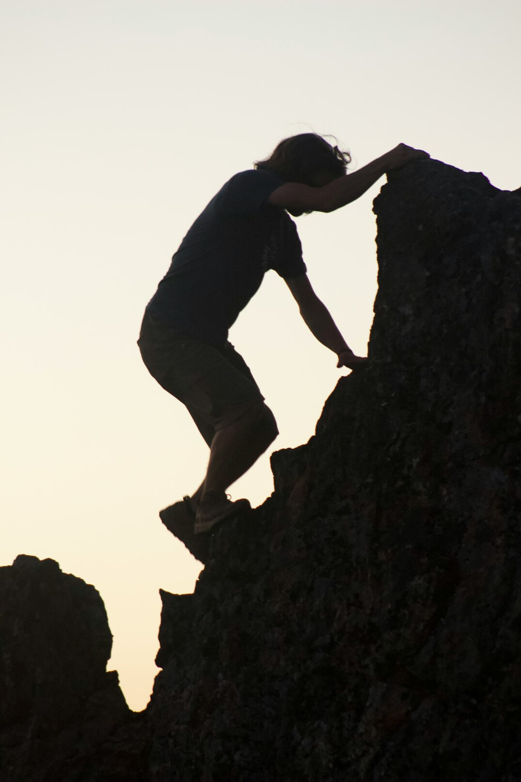 person facing challenge